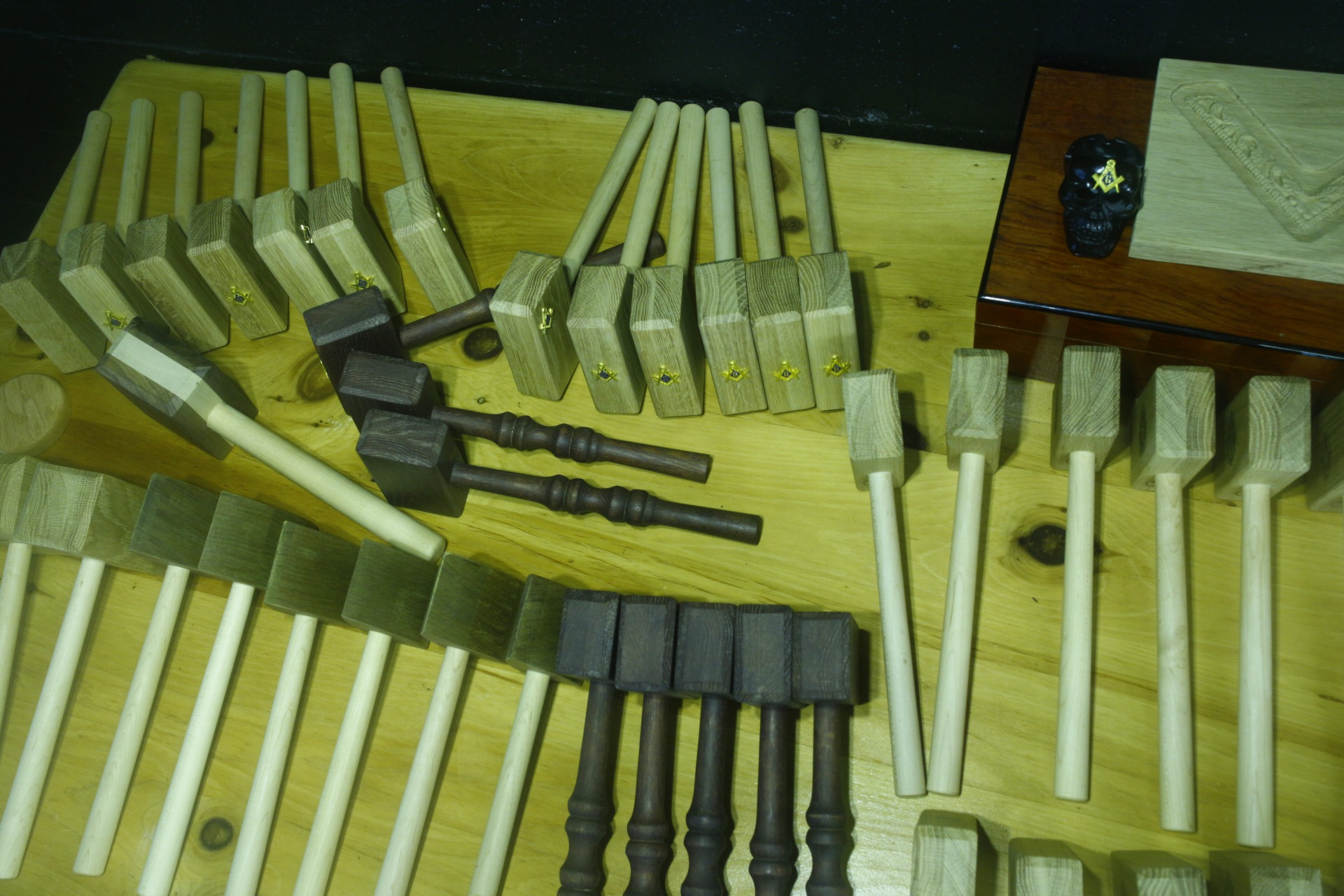 Handmade gavel by The Art Cave — 6